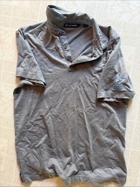 Men's Polo Shirt - Charcoal Gray Travis Mathew